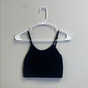 Bozzolo Black Crop Top
